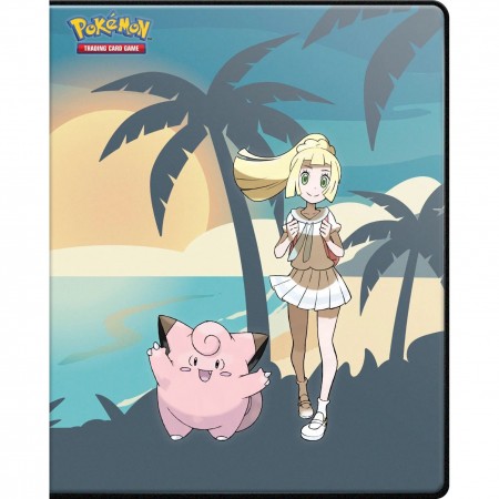 Lillie ir Clefairy 4 kišenių albumas Pokémon kortelėms Ultra Pro